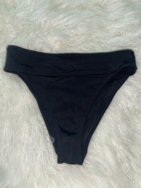 La Hearts Black Bikini Bottom - Minimal Swim Brief